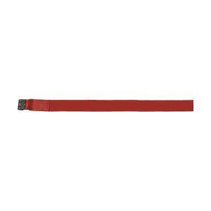 4 IN x 30 FT STRAP W/ FLAT HOOK ---RED