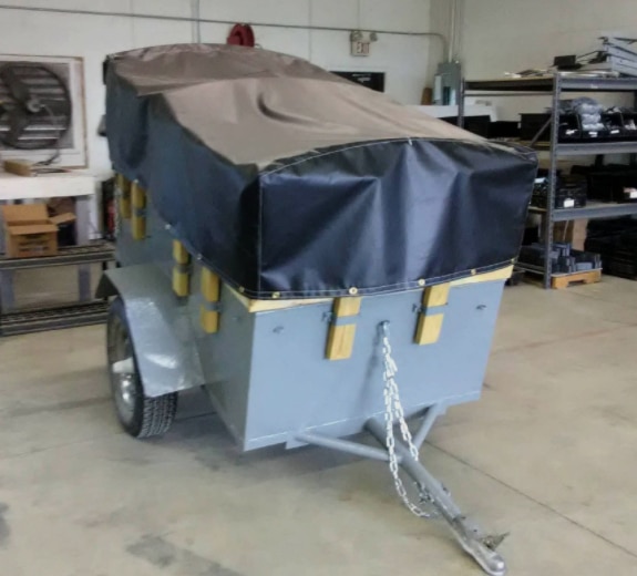 Custom Pull Cart Tarp